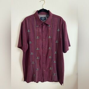 Mens silk shirt